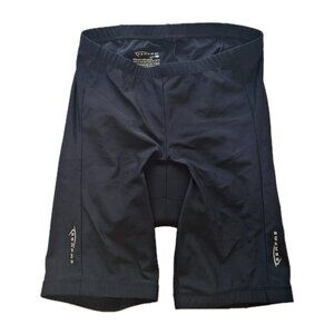 SERFAS  XXL CYCLING SHORTS COMPRESSION REACTIVE GEL SHORTS BLACK